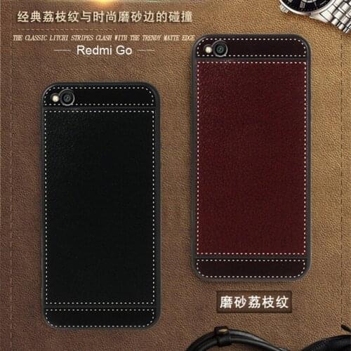 ISecret Cover for Xiaomi Redmi GO 5.0 inch Case leather Soft Black silicone Funda for Xiaomi Redmi GO Cover Redmi GO Cases