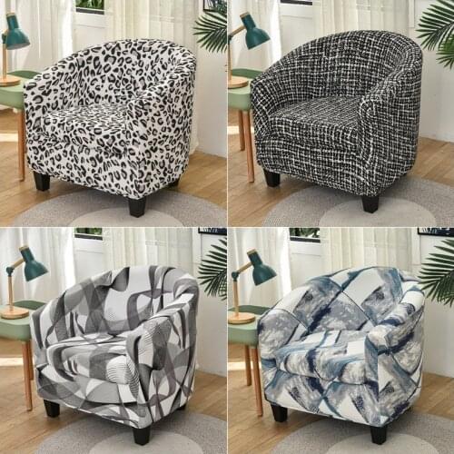 Split Design Armchair Cover Elastic Club Armchairs Covers Single Sofa Couch Slipcovers for Living Room With Seat Cushion Covers