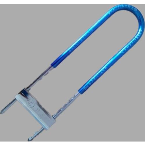 For U-type anti-theft lock hydraulic shears double door glass door