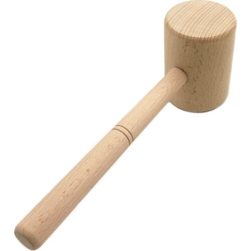Leather Tool Carving Beech Hammer Percussion Punching Tool Hammer Solid Wood Hammer Handmade DIY Leather Craft Tools