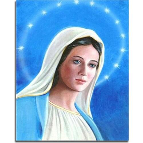 Peter ren DIY Diamond painting fairy Diamond embroidery religion Christmas gifts square mosaic Full needlework Fukuzawa Global