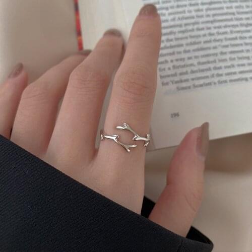 Classic 925 Sterling Silver Finger Rings For Women Girls Wedding Birthday Creative Fine Jewelry jz434