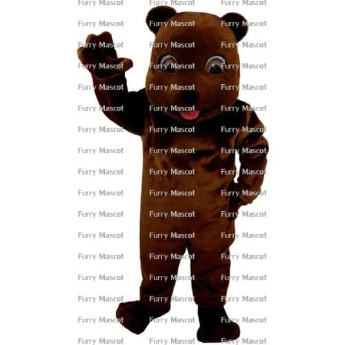 Brown Christmas Cosplay Unisex Cute Newly Mascot Costume Suit Cosplay Party Game Dress Fursuit Outfit Adult Gift A