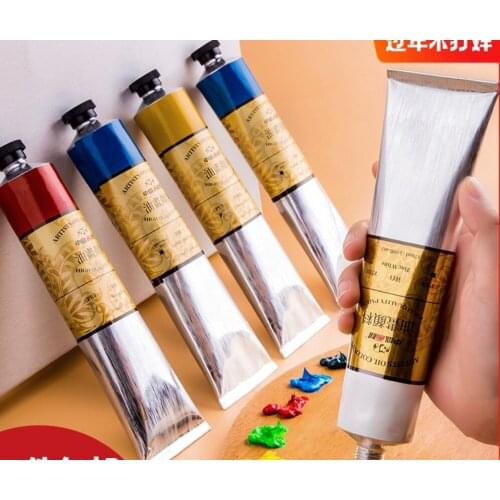 Zhongsheng Painting Material Oil Painting Set Beginner Oil Painting Ink Dye Single Piece Art Special Tool Material