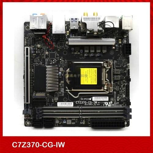 Desktop Motherboard For Supermicro C7Z370-CG-IW 1151 Z370 M.2 WIFI Perfect Test,Good Quality