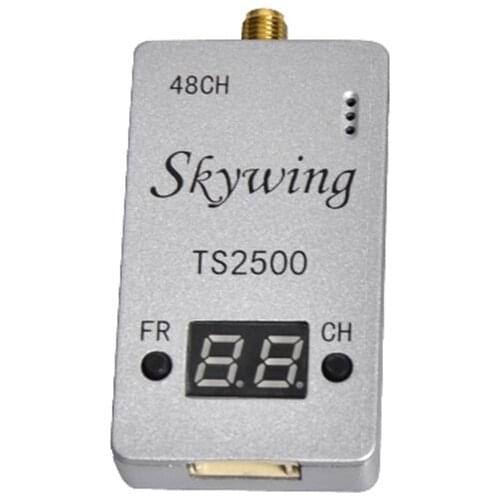 New Skywing TS2500 5.8G 2500mW 48CH AV Transmitter FPV VTX For FPV For RC Multirotor Parts