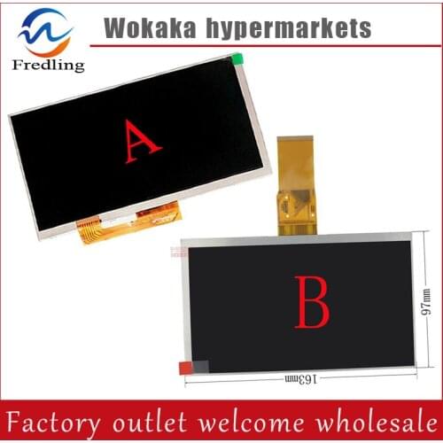 New LCD Display Matrix 7" Allview AX4 Nano TABLET TFT LCD Screen Panel Lens Frame replacement Free Shipping