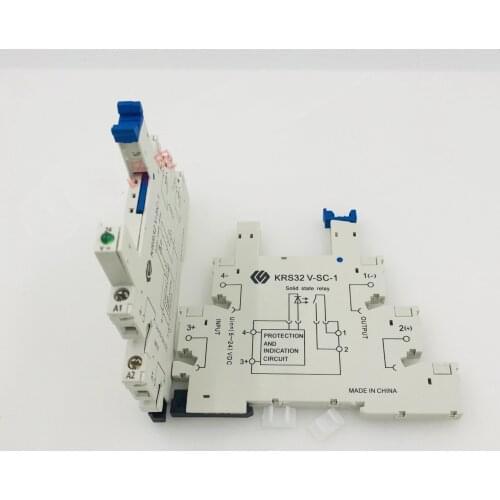KRS32 V-SC-1 Relay socket for 5 to 24 VDC relays new orginal HF41F supporting base