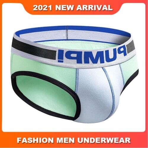 Low Waist Sexy Underwear Men Jockstrap Breathable Cotton Gay Mans Underwear Bikini Men Briefs Mens Lingerie Funny Slip