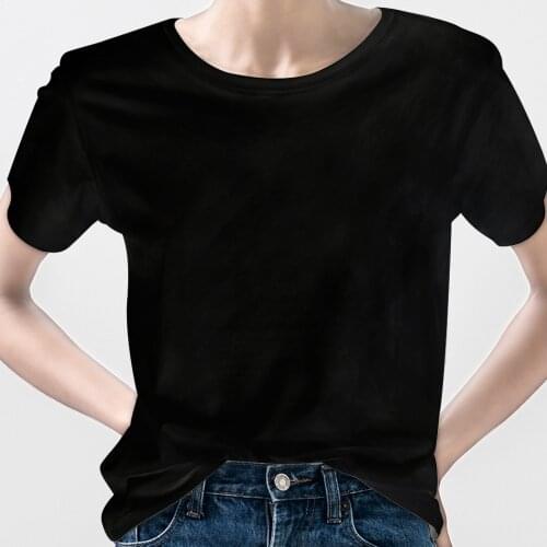 Женские однотонные футболки SexeMara China At AliExpress