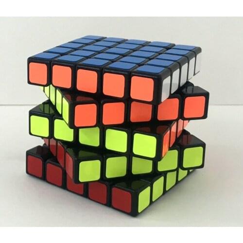 Shengshou Linglong 5x5 Square Shape Speed Magic Cube Puzzle Children Kids Educational Toys 57mm