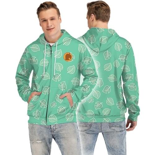 Game Animal Crossing Hoodie Cosplay Costume Hooded Sportswear Jacket Animal Crossing Party Costume Tops Shorts