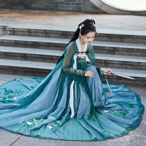 XinHuaEase Hanfu Qinghe double breasted Ru Qixiong Ru skirt Hanfu womens fresh and elegant daily Hanfu