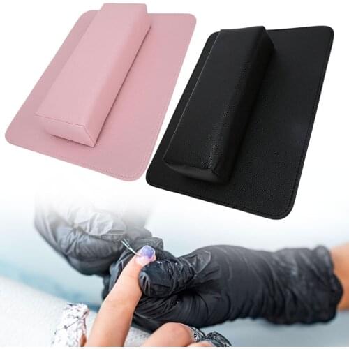 1pc Soft Nail Art Beauty Salon Hand Pillow Arm Rest Holder Cushion Mat Set PU Sponge Holder Manicure Equipment Nail Salon Tools