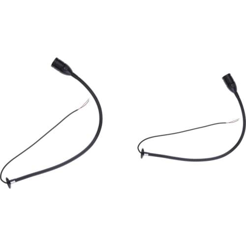 2 Pieces Waterproof Boat LED Reading Light Interior Bed Desk Lamp - Black, 12V 3W