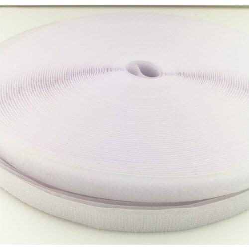 3/8''(16mm)Width x 27yards .Sew-on fastening Tape, Sew-on hook and loop ,Garment ,shoes ,bags acceories. white