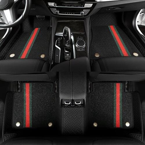 Custom Car floor mats For Kia Sportage Optima Cerato Forte Opirus Carnival Sorento Rio K3 K5 K7 Carens Carnival Bongo foot mats
