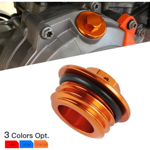 Engine Oil Filler Plug Cap Cover for KTM 125-530 EXC EXCF XC XCF XCW XCF-W SixDays TPI SX SXF SX-F Factory Edition 2004-2021