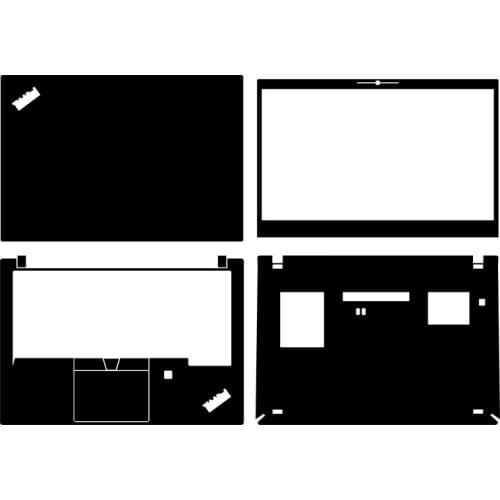 KH Carbon fiber Laptop Sticker Skin Decals Cover Protector for Lenovo ThinkPad T495 14"