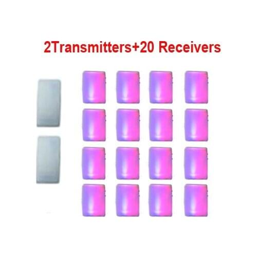 New Arrival Wireless remote flash Colorful music doorbell, smart home doorbell can be used for the older 2 to 20