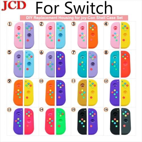 JCD New DIY Housing for joy-Con Shell Case Set for Switch NS NX Console for Switch Replacement Controller Shell for Nintend