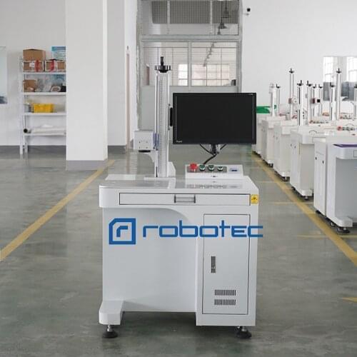 Raycus 50w fiber laser marking machine with rotary tools good price stainless steel copper laser marking cutting machine