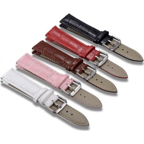 Genuine Leather Watchband Watchstraps Wristwatch Band Watch Straps High Quality 12mm-22mm