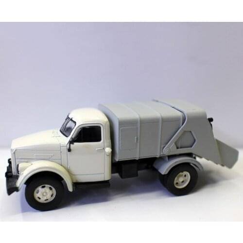 Russian Car Diecast 1/43 Scale GAZ 51A Garbage Cleaning and Transportation Collection Display Decoration Gift Toys for Boys