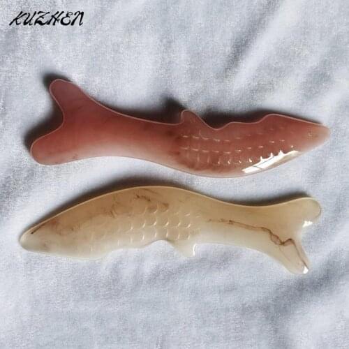 Natural Jade Gua Sha Scraper Board Massage Rose Quartz Jade Guasha Stone for Face Neck Skin Lifting Wrinkle Remover Beauty Care