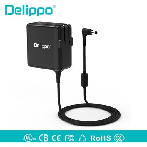 Delippo 19V 3.42A 5.5*2.5mm 65W Laptop AC Adapter charger for ASUS X501a X502c X51 X55A X55C X55VD X55U X550CA X550CC X550VB