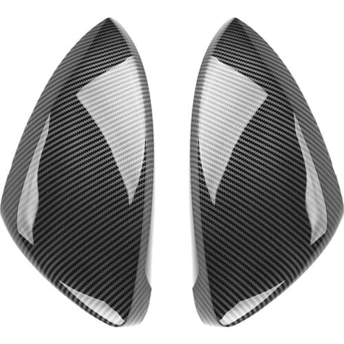 Mirror Caps For VW Golf 7 MK7 7.5 GTD R GTI MK6 6 Polo 6R 6C Scirocco Passat B7 Jetta MK6 Beetle Side Wing Mirror Covers E-GOLF