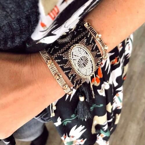 ZHONGVI Wide Bracelets