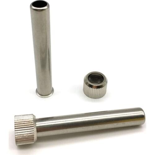 1 set 907 Solder Tip Sleeve Electric Soldering Iron Station Cannula Casing Handle Adapter repair for NO.907T 905E