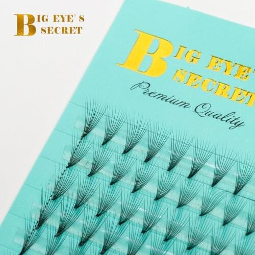 10D Premade Fans Mink Lashes 12 Rows Semi Permanent Cils Volume Lashes Individual Eyelashes Extension Handmade Free Shipping