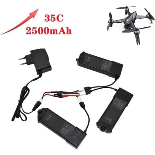 Hot Sell 7.4V 2500mAH Rechargeable Battery For MJX R/C Bugs 5W B5W JJRC X5 Pro RC Quadcopter Spare Part 7.4v LiPo Battery Drone