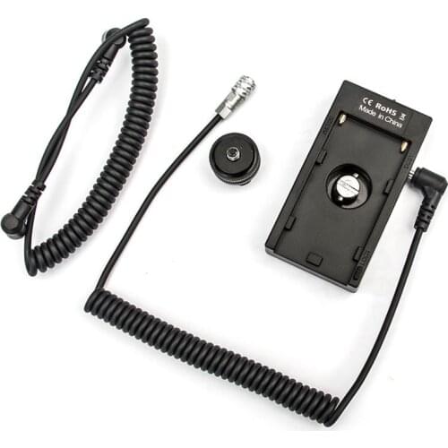 NP-F970 Battery Base Holder Mount Adapter Plate For SONY NP-F BMPCC 4/6K Camcorder