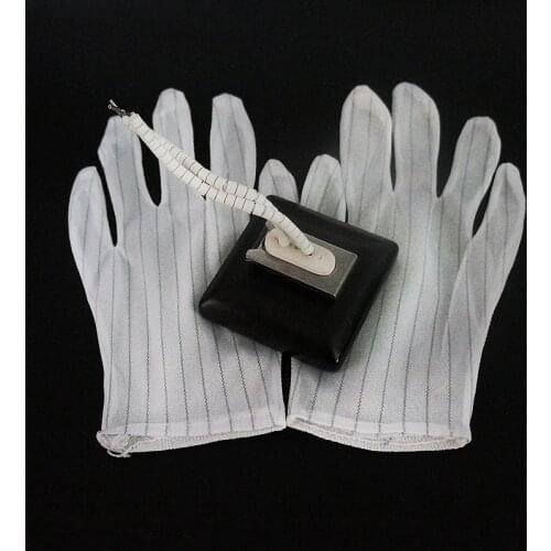 Infrared Top ceramic heating plate 450W 80x80mm for bga rework station IR6000 IR6500 IR-PRO-SC with anti-static white gloves kit