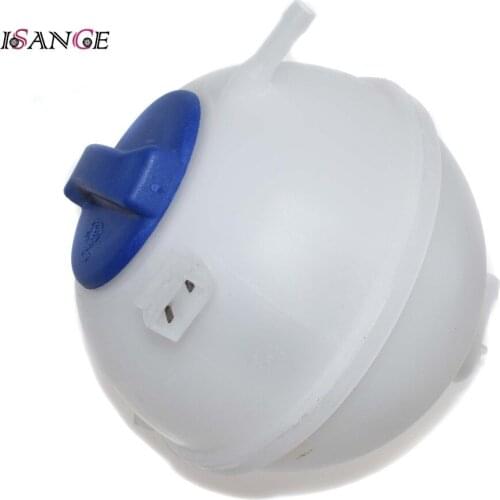 ISANCE Coolant Reservoir Expansion Tank & Cap For VW Golf Jetta Passat Cabrio Corrado # 357 121 407A , 1H0 121 407A , 357121407A