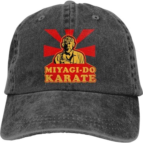 Karate Kid Mr Miyagi Do Karate Baseball Cap cowboy hat Peaked cap Cowboy Bebop Hats Men and women hats