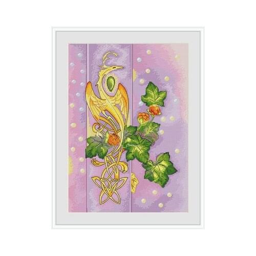 21-celtic season-summer Counted Cross Stitch 11CT 14CT 18CT DIY Cross Stitch Kits Embroidery Needlework Sets