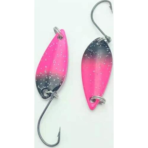 LiMofish New Luya shell sequins fresh water 3.5G Bayonet sequin single fishing,Cocky mouth special killing fake bait