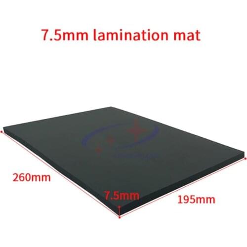 Sameking magic lamination mat magic lamination mat soft black color for iphone samsung huawei oppo LG no need lamination mold