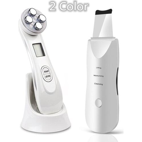 Multifunction Skin Scrubber Deep Face Cleaning Ultrasonic Face Peel Facial Scrubber Whitening Lifting Dirt Facial Care Tools