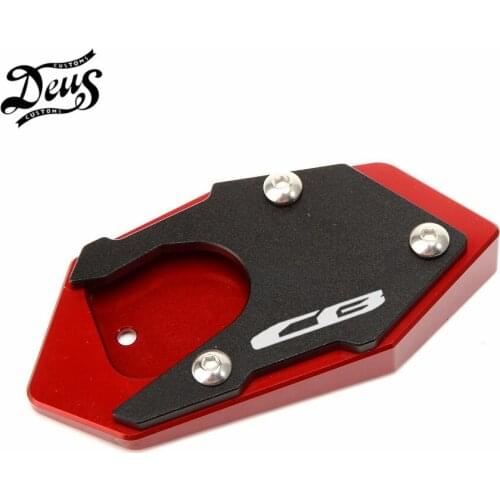 New Side Stand Pad Enlarger Extension Fits For HONDA CBR 500R 650F 650R CB 150R/300R/500X/500F CB500X CB500F CB650F CB650R