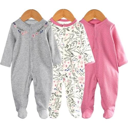 Baby Girl Clothes Cartoon Cotton Newborn For Boy Romper Jumpsuit Winter Warm Infant Toddler Costume Baby