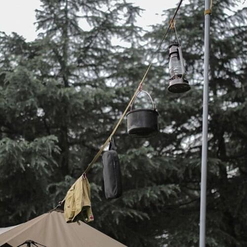 Portable Outdoor Tent Canopy Extension Belt Multifunctional Clothesline Windproof 4 Color Adjustable Outdoor Camping Accessories