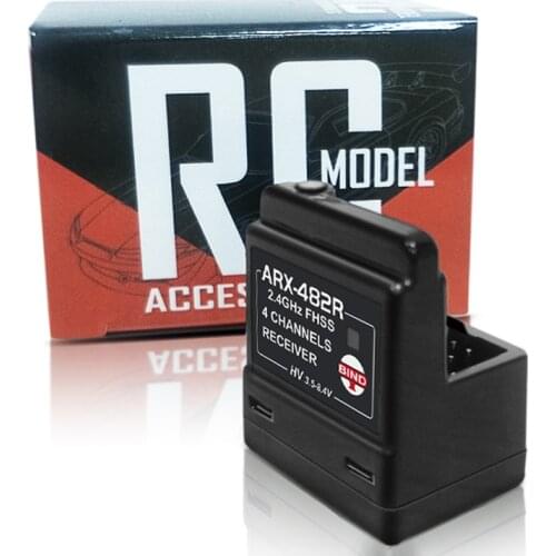 ARX-482R 2.4Ghz Wireless FHSS-4 FHSS-3 Compatible 4CH RC Car Receiver for Transmitter M11X EXZES X GEMINI X MT-S MT-4S M12S M17