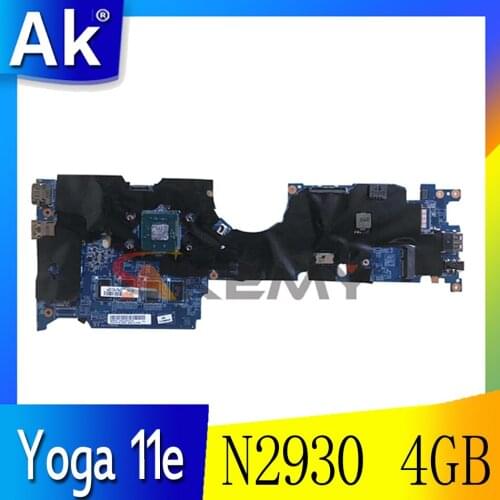 Thinkpad is suitable for Yoga 11e N2930 4GB notebook motherboard. FRU 00HW159 00HW154