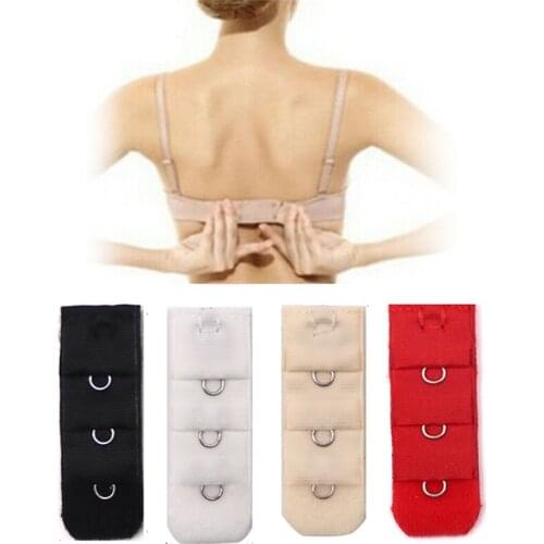 5/4Pcs Bra Extenders Strap Buckle Extension 3 Rows 1 Hooks for Women Intimates Lengthened Bra Hook Extenders Bra Accessoires
