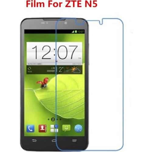 1/2/5/10 Pcs Ultra Thin Clear HD LCD Screen Protector Film With Cleaning Cloth Film For ZTE N5